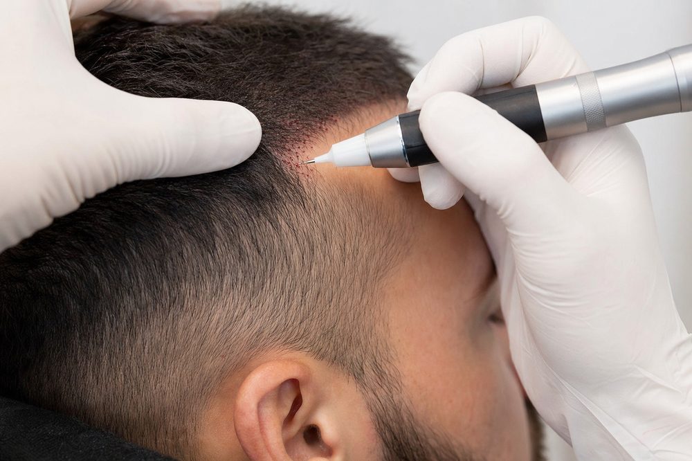 Extração folicular com tecnologia de precisão
